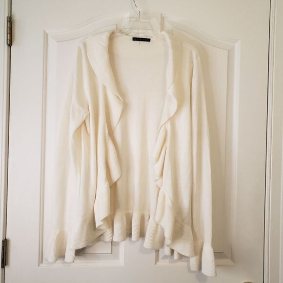 Apostrophe Cardigan Size P2P 20" - Picture 1 of 6